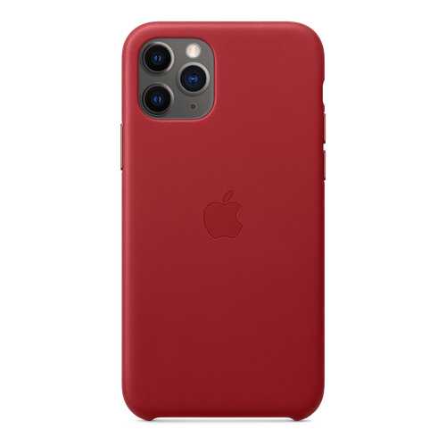 Чехол Apple для iPhone 11 Pro Leather Case - (PRODUCT)RED в Связной