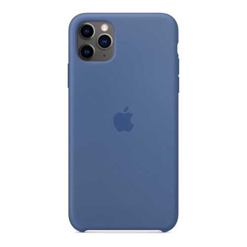 Чехол Apple для iPhone 11 Pro Max Silicone Linen Blue в Связной