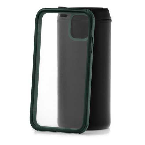 Чехол Apple iPhone 11 Kruche Flexible Side Frame Dark green в Связной