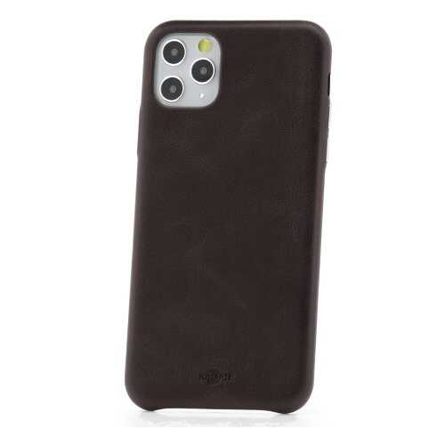 Чехол Apple iPhone 11 Pro Kruche IXSMAXL E02 Leather Dark Brown в Связной