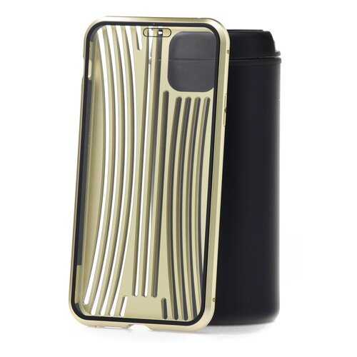 Чехол Apple iPhone 11 Pro Max Kruche Metal Suitcase Gold в Связной