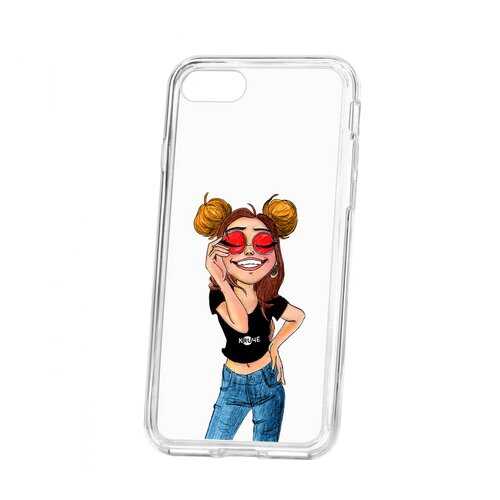 Чехол Apple iPhone 7 Kruche Print Smiling в Связной