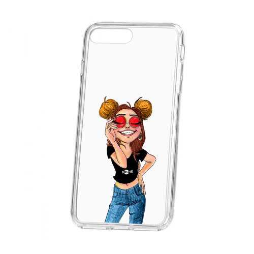 Чехол Apple iPhone 7 Plus Kruche Print Smiling в Связной