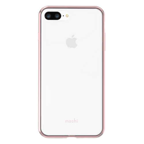 Чехол Apple Moshi Vitros Clear Protective iPhone 7/8 Plus розовый 99MO103253 в Связной