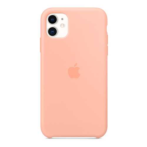 Чехол Apple Silicone Case Grapefruit для смартфона iPhone 11 (MXYX2ZM/A) в Связной