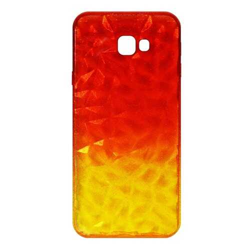 Чехол Crystal Krutoff для Samsung Galaxy J4+ (SM-J415) Yellow/Red в Связной