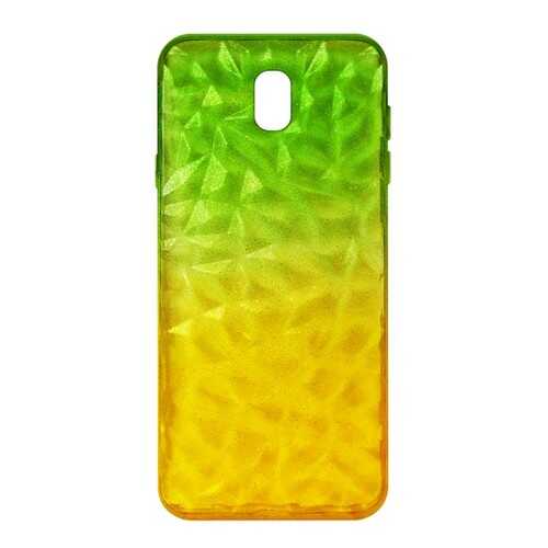 Чехол Crystal Krutoff для Samsung Galaxy J7 2017 (SM-J730) Yellow/Green в Связной