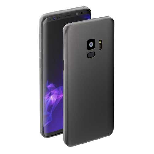 Чехол Deppa Case Silk для Samsung Galaxy S9 Metallic dark grey в Связной