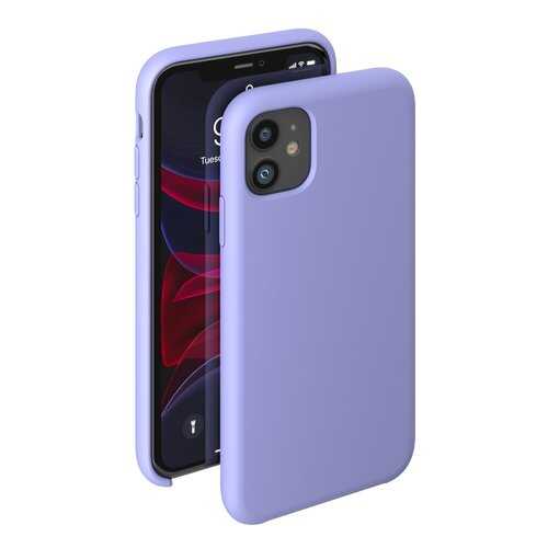 Чехол Deppa Liquid Silicone Case для Apple iPhone 11 (Лавандовый) в Связной