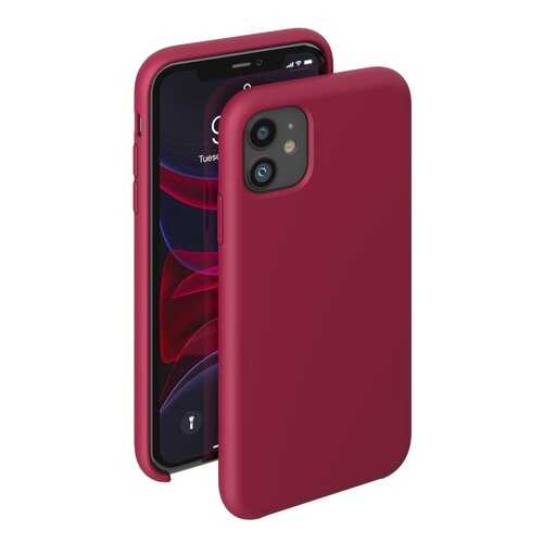 Чехол Deppa Liquid Silicone Case для Apple iPhone 11 Red в Связной