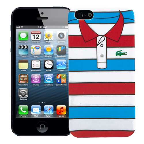 Чехол для смартфона KAWAI Sports shirt Red with blue stripes в Связной