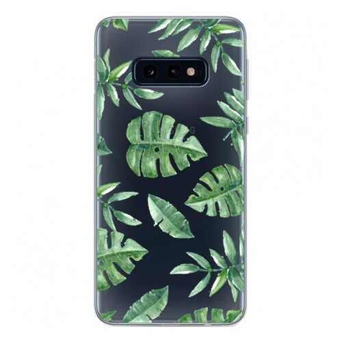 Чехол Epik PrintCase для Samsung Galaxy S10e (Пальмовые листья) в Связной