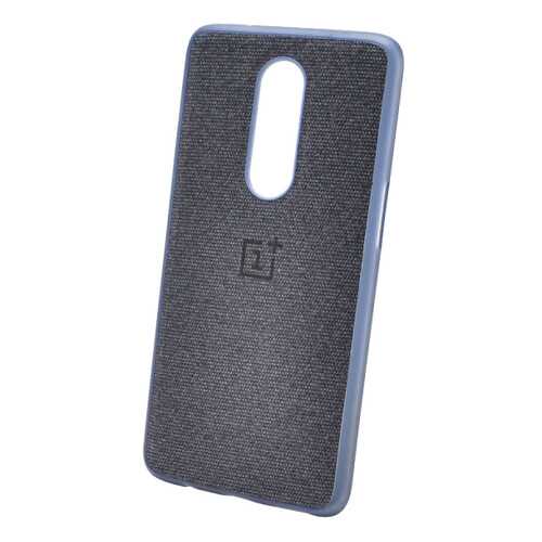 Чехол Fiber Logo для OnePlus 6 Blue в Связной