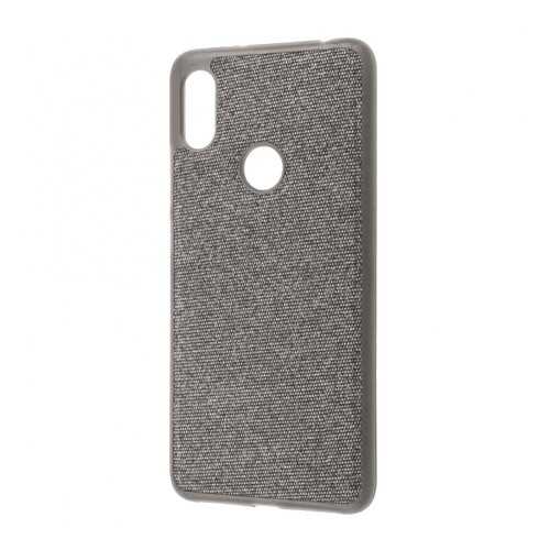 Чехол Fiber Logo для Xiaomi Redmi Note 6 Pro Grey в Связной