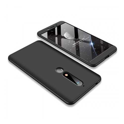 Чехол GKK LikGus для Nokia 6.1 Black / Silver в Связной