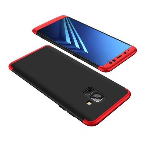 Чехол GKK LikGus для Samsung A530 Galaxy A8 (2018) Black/Red в Связной