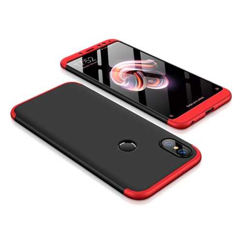 Чехол GKK LikGus для Xiaomi Redmi Note 5 Pro/Note 5 (DC) Black/Red в Связной