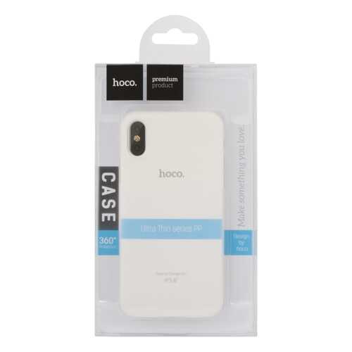 Чехол HOCO Thin Series Frosted Case для iPhone Xs Transparent в Связной