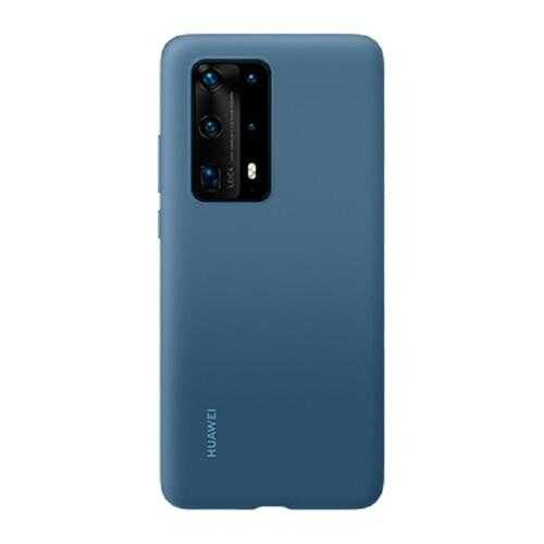 Чехол Huawei для Huawei P40 Silicone Ink Blue в Связной