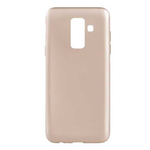 Чехол J-Case THIN для Samsung Galaxy A6 Plus (2018) Gold в Связной