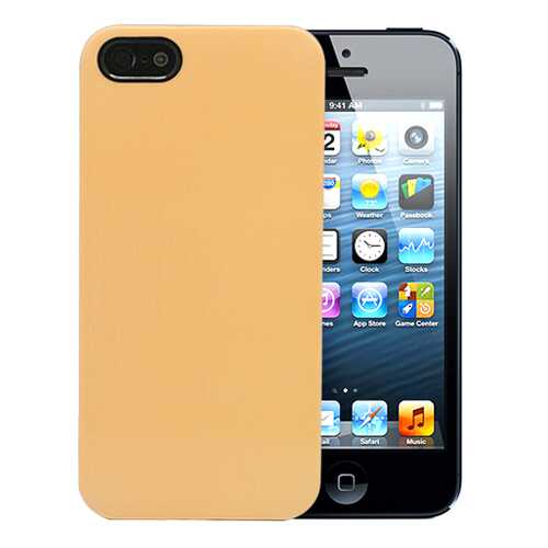 Чехол KAWAI для iPhone 5/5s Spectrum - Golden yellow в Связной