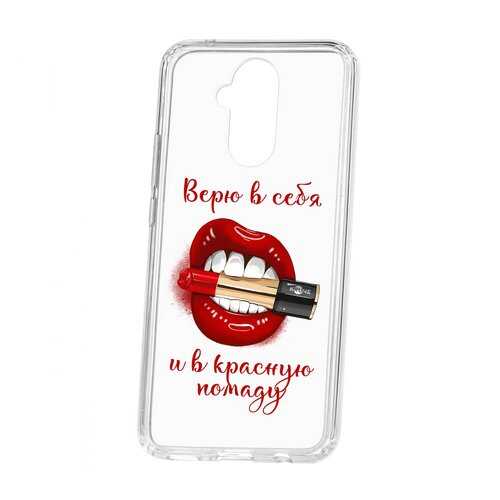 Чехол Kruche Huawei Mate 20 Lite Print Red lipstick в Связной