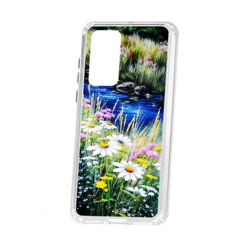 Чехол Kruche Huawei P40 Print Ромашки у ручья в Связной