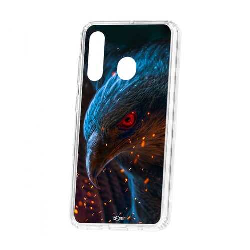 Чехол Kruche Samsung Galaxy A60 2019 Print Орел в Связной