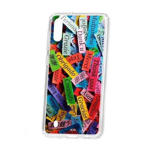 Чехол Kruche Samsung Galaxy M10 Print Thank you в Связной