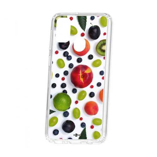 Чехол Kruche Samsung Galaxy M30S Print Fruits в Связной