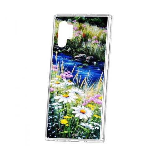 Чехол Kruche Samsung Galaxy Note 10+ Print Ромашки у ручья в Связной