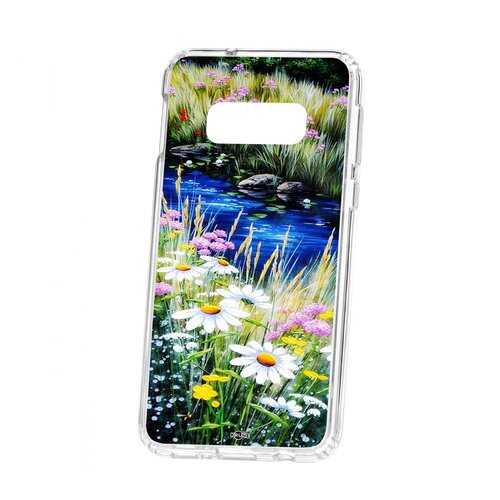 Чехол Kruche Samsung Galaxy S10e Print Ромашки у ручья в Связной