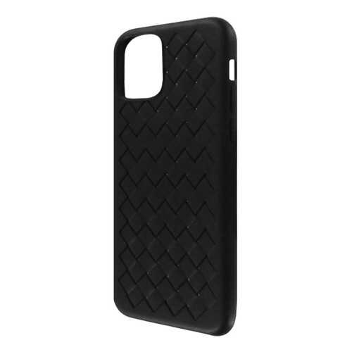 Чехол Krutoff Silicone braided для iPhone 11 Black в Связной