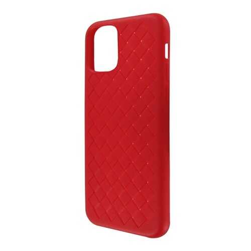 Чехол Krutoff Silicone braided для iPhone 11 Red в Связной