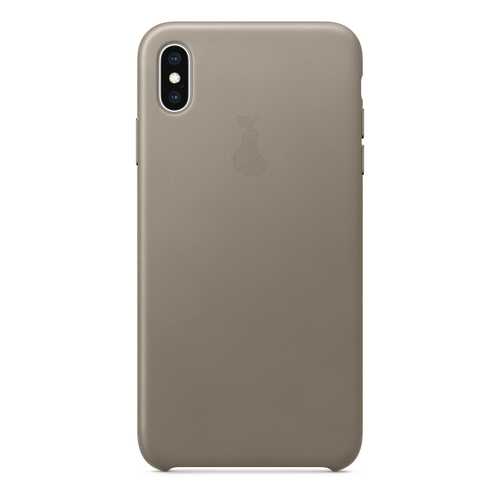 Чехол Leather Case для iPhone XS Max, LCIPXSM-10-TAUP в Связной