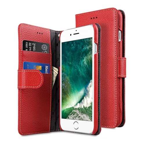 Чехол Melkco для Apple iPhone 7 Plus/8 Plus - Wallet Book Type, Red в Связной