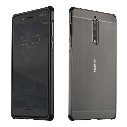 Чехол MyPads для Nokia 8 Black в Связной