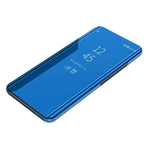 Чехол MyPads для Oppo F5 View Cover Blue в Связной