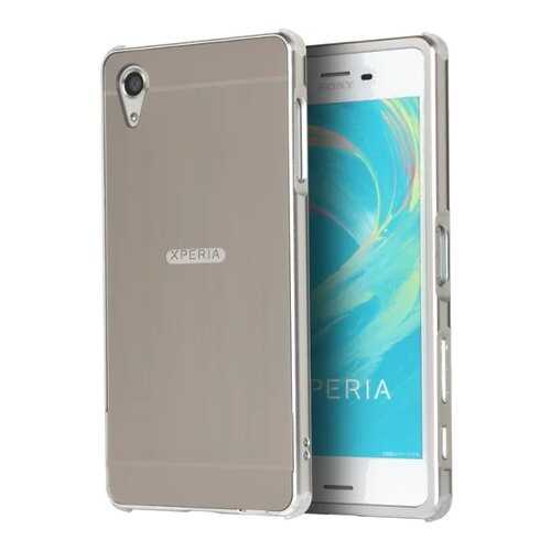 Чехол MyPads для Sony Xperia X Performance Silver в Связной