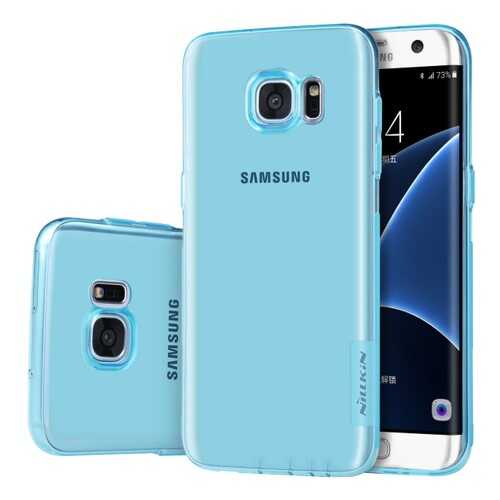 Чехол Nillkin Nature Series для Samsung G935F Galaxy S7 Edge Clear Blue в Связной