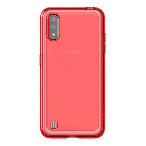 Чехол Samsung araree A cover для Samsung Galaxy A01 Red в Связной