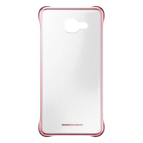 Чехол Samsung Clear Cover для Galaxy A7 2016 Pink (EF-QA710CZEGRU) в Связной