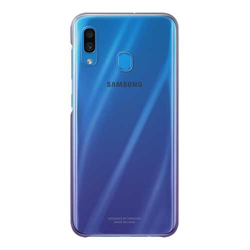 Чехол Samsung для A30 Purple/Transparent в Связной