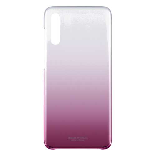 Чехол Samsung для A70 Pink/Transparent в Связной