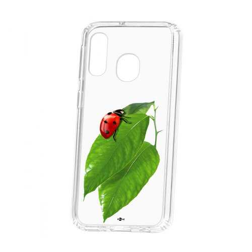 Чехол Samsung Galaxy A40 2019 Kruche Print Ladybug в Связной