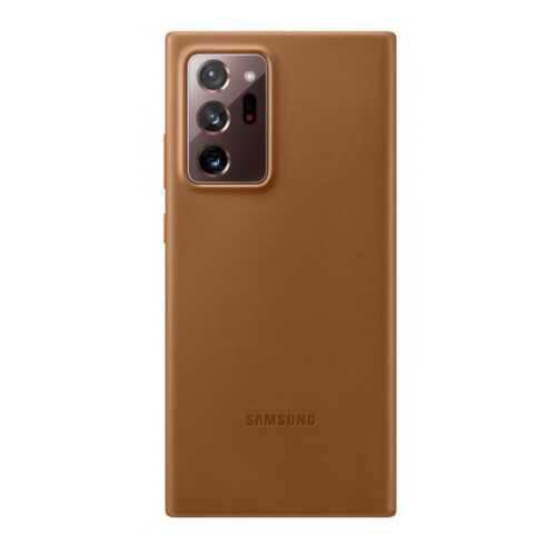 Чехол Samsung Leather Cover для Galaxy Note20 Ultra Brown в Связной