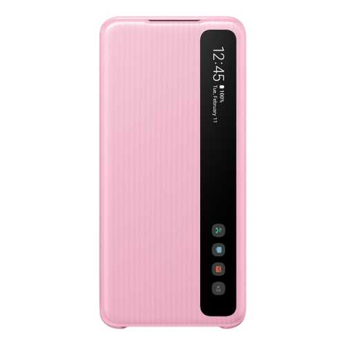 Чехол Samsung Smart Clear View Cover X1 для Galaxy S20 Pink в Связной