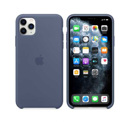 Чехол Silicone Case для Apple iPhone 11 Pro Max Alaskan Blue (MWYE2FE/A) в Связной