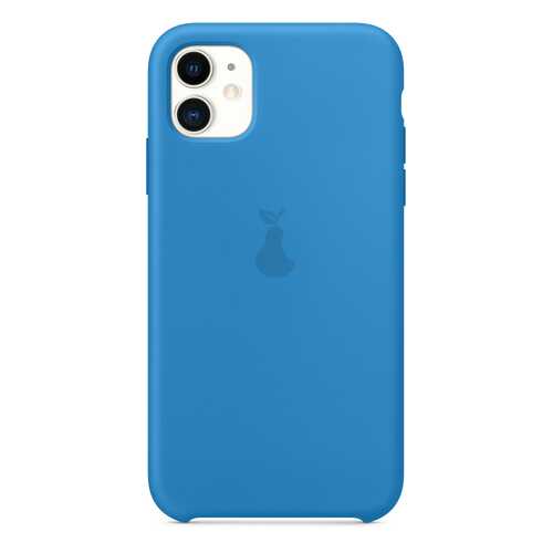 Чехол Silicone Case для iPhone 11, голубой, SCIP11-12-SURF в Связной