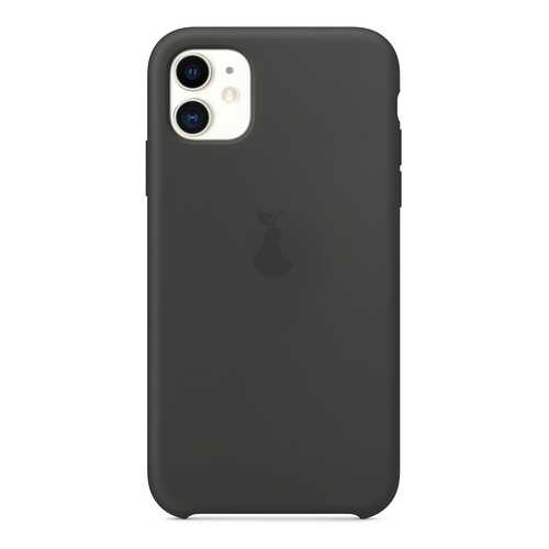 Чехол Silicone Case для iPhone 11 Премиум, черный, SCPQIP11-01-BLAC в Связной